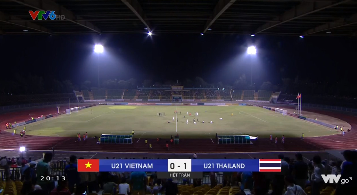 ช้างศึก U21 เฉือนชนะเวียดนาม 1-0 ศึกทันห์เนียน คัพ