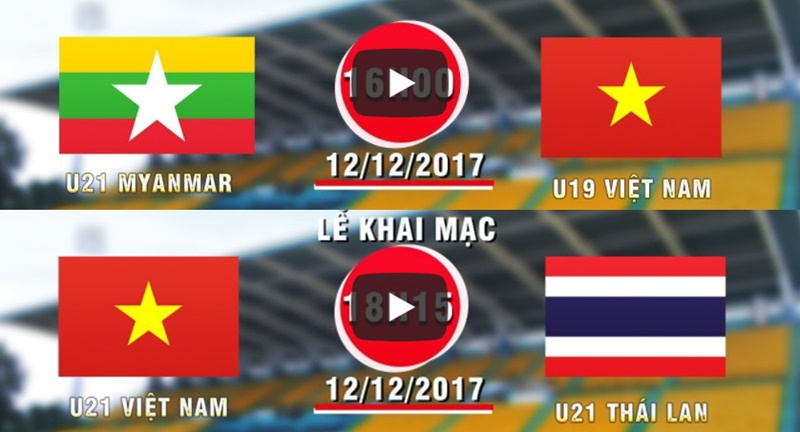 ลิงค์ชมสดรายการ U21 5 เส้า U21 ไทย vs U21 เวียดนาม