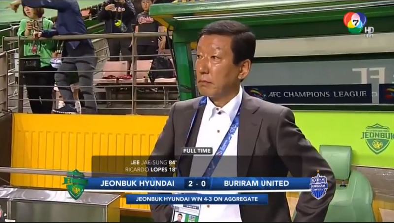 บุรีรัมย์ ยูไนเต็ดบุกพ่ายชุนบุค ฮุนได 0-2 ตกรอบ ACL