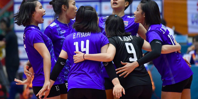 นักตบสาวไทยชนะเจ้าภาพเวียดนาม 3-1 เซต ศึก U19 ชิงแชมป์เอเชีย