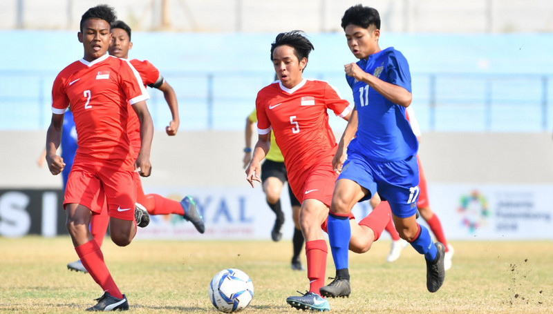 ช้างศึก U16 ชนะสิงคโปร์ 3-1 เก็บเก้าคะแนนเต็มชิงแชมป์อาเซียน