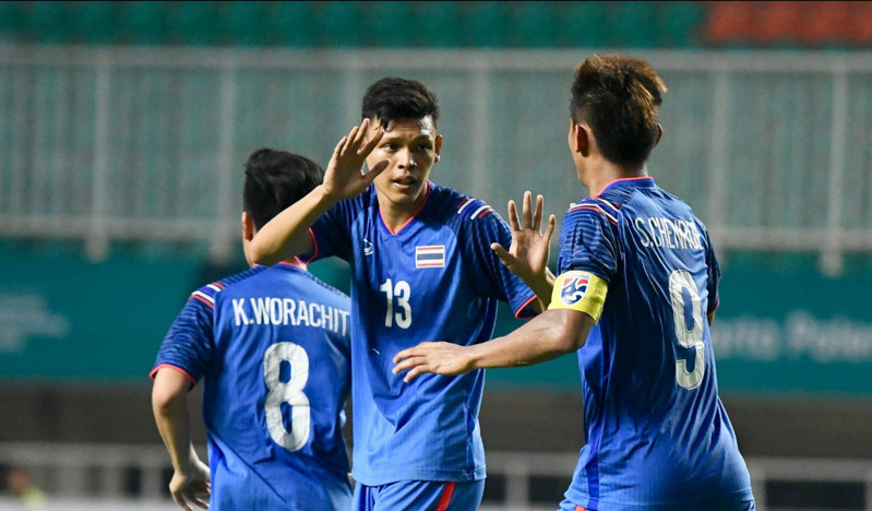 ช้างศึกเสมอบังกลาเทศ 1-1 นัดที่สองฟุตบอลชายเอเชียนเกมส์