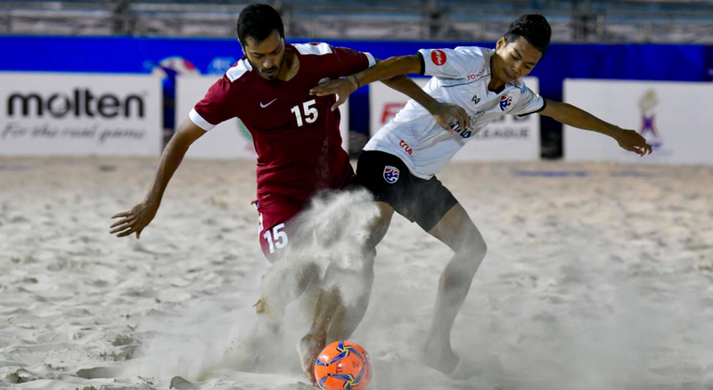 ฟุตบอลชายหาดทีมชาตไทย ถล่ม กาตาร์ ยับ 8-1 อุ่นเครื่องก่อนศึกเอเชีย